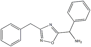 (3-benzyl-1,2,4-oxadiazol-5-yl)(phenyl)methanamine|