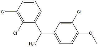  (3-chloro-4-methoxyphenyl)(2,3-dichlorophenyl)methanamine