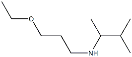 (3-ethoxypropyl)(3-methylbutan-2-yl)amine Structure