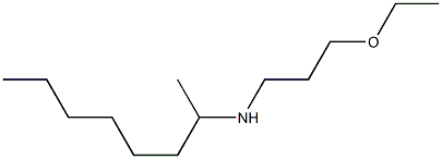 (3-ethoxypropyl)(octan-2-yl)amine Structure