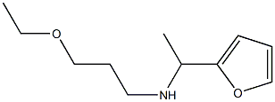 (3-ethoxypropyl)[1-(furan-2-yl)ethyl]amine 结构式