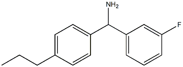 (3-fluorophenyl)(4-propylphenyl)methanamine|