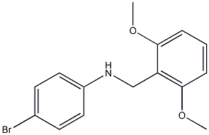 (4-bromophenyl)(2,6-dimethoxyphenyl)methylamine|