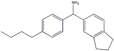 (4-butylphenyl)(2,3-dihydro-1H-inden-5-yl)methanamine
