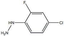 (4-chloro-2-fluorophenyl)hydrazine Structure