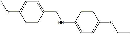 (4-ethoxyphenyl)(4-methoxyphenyl)methylamine Structure