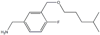 (4-fluoro-3-{[(4-methylpentyl)oxy]methyl}phenyl)methanamine