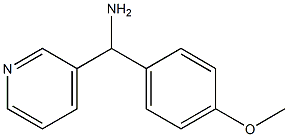 (4-methoxyphenyl)(pyridin-3-yl)methanamine|