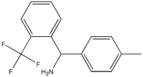 (4-methylphenyl)[2-(trifluoromethyl)phenyl]methanamine