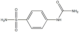 (4-sulfamoylphenyl)urea,,结构式