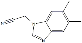 (5,6-dimethyl-1H-benzimidazol-1-yl)acetonitrile