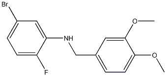 (5-bromo-2-fluorophenyl)(3,4-dimethoxyphenyl)methylamine