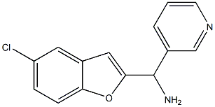 (5-chloro-1-benzofuran-2-yl)(pyridin-3-yl)methanamine