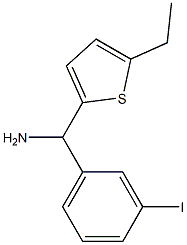 (5-ethylthiophen-2-yl)(3-iodophenyl)methanamine