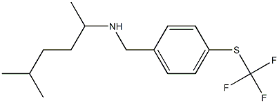 (5-methylhexan-2-yl)({4-[(trifluoromethyl)sulfanyl]phenyl}methyl)amine