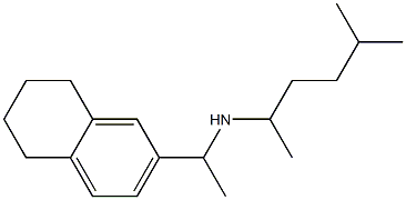 (5-methylhexan-2-yl)[1-(5,6,7,8-tetrahydronaphthalen-2-yl)ethyl]amine