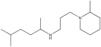 (5-methylhexan-2-yl)[3-(2-methylpiperidin-1-yl)propyl]amine Structure