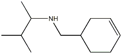 (cyclohex-3-en-1-ylmethyl)(3-methylbutan-2-yl)amine,,结构式