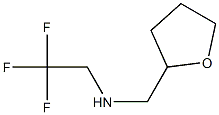 (oxolan-2-ylmethyl)(2,2,2-trifluoroethyl)amine Structure