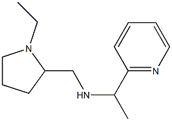 [(1-ethylpyrrolidin-2-yl)methyl][1-(pyridin-2-yl)ethyl]amine Structure