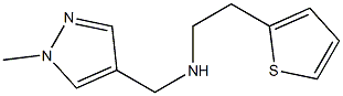  [(1-methyl-1H-pyrazol-4-yl)methyl][2-(thiophen-2-yl)ethyl]amine