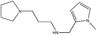 [(1-methyl-1H-pyrrol-2-yl)methyl][3-(pyrrolidin-1-yl)propyl]amine Structure