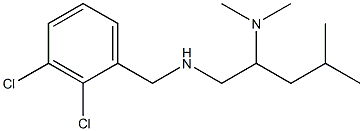 [(2,3-dichlorophenyl)methyl][2-(dimethylamino)-4-methylpentyl]amine|
