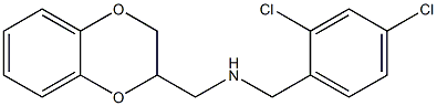 [(2,4-dichlorophenyl)methyl](2,3-dihydro-1,4-benzodioxin-2-ylmethyl)amine