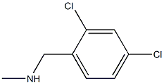 [(2,4-dichlorophenyl)methyl](methyl)amine Struktur