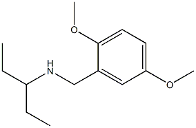 [(2,5-dimethoxyphenyl)methyl](pentan-3-yl)amine