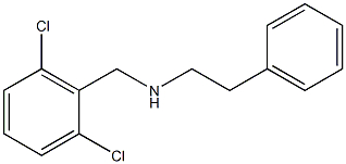 [(2,6-dichlorophenyl)methyl](2-phenylethyl)amine 化学構造式