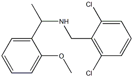 [(2,6-dichlorophenyl)methyl][1-(2-methoxyphenyl)ethyl]amine Structure
