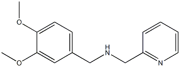 [(3,4-dimethoxyphenyl)methyl](pyridin-2-ylmethyl)amine Struktur