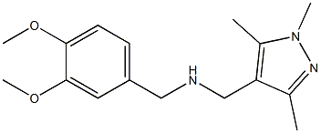 [(3,4-dimethoxyphenyl)methyl][(1,3,5-trimethyl-1H-pyrazol-4-yl)methyl]amine