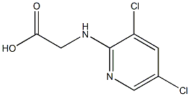 [(3,5-dichloropyridin-2-yl)amino]acetic acid Structure