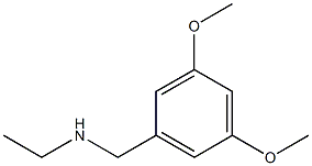 [(3,5-dimethoxyphenyl)methyl](ethyl)amine,,结构式
