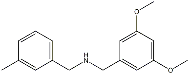  [(3,5-dimethoxyphenyl)methyl][(3-methylphenyl)methyl]amine