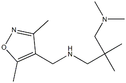 [(3,5-dimethyl-1,2-oxazol-4-yl)methyl]({2-[(dimethylamino)methyl]-2-methylpropyl})amine