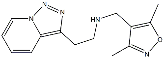 [(3,5-dimethyl-1,2-oxazol-4-yl)methyl](2-{[1,2,4]triazolo[3,4-a]pyridin-3-yl}ethyl)amine