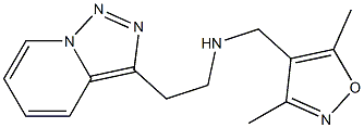  [(3,5-dimethyl-1,2-oxazol-4-yl)methyl](2-{[1,2,4]triazolo[3,4-a]pyridin-3-yl}ethyl)amine