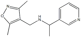 [(3,5-dimethyl-1,2-oxazol-4-yl)methyl][1-(pyridin-3-yl)ethyl]amine