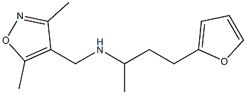 [(3,5-dimethyl-1,2-oxazol-4-yl)methyl][4-(furan-2-yl)butan-2-yl]amine