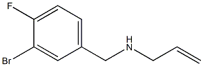 [(3-bromo-4-fluorophenyl)methyl](prop-2-en-1-yl)amine Structure