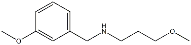 [(3-methoxyphenyl)methyl](3-methoxypropyl)amine,,结构式