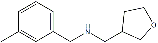 [(3-methylphenyl)methyl](oxolan-3-ylmethyl)amine 化学構造式