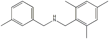 [(3-methylphenyl)methyl][(2,4,6-trimethylphenyl)methyl]amine|