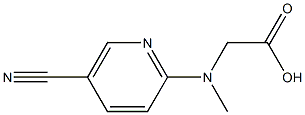 [(5-cyanopyridin-2-yl)(methyl)amino]acetic acid