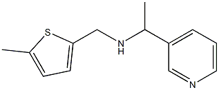 [(5-methylthiophen-2-yl)methyl][1-(pyridin-3-yl)ethyl]amine 结构式