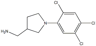 [1-(2,4,5-trichlorophenyl)pyrrolidin-3-yl]methanamine