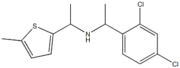 [1-(2,4-dichlorophenyl)ethyl][1-(5-methylthiophen-2-yl)ethyl]amine